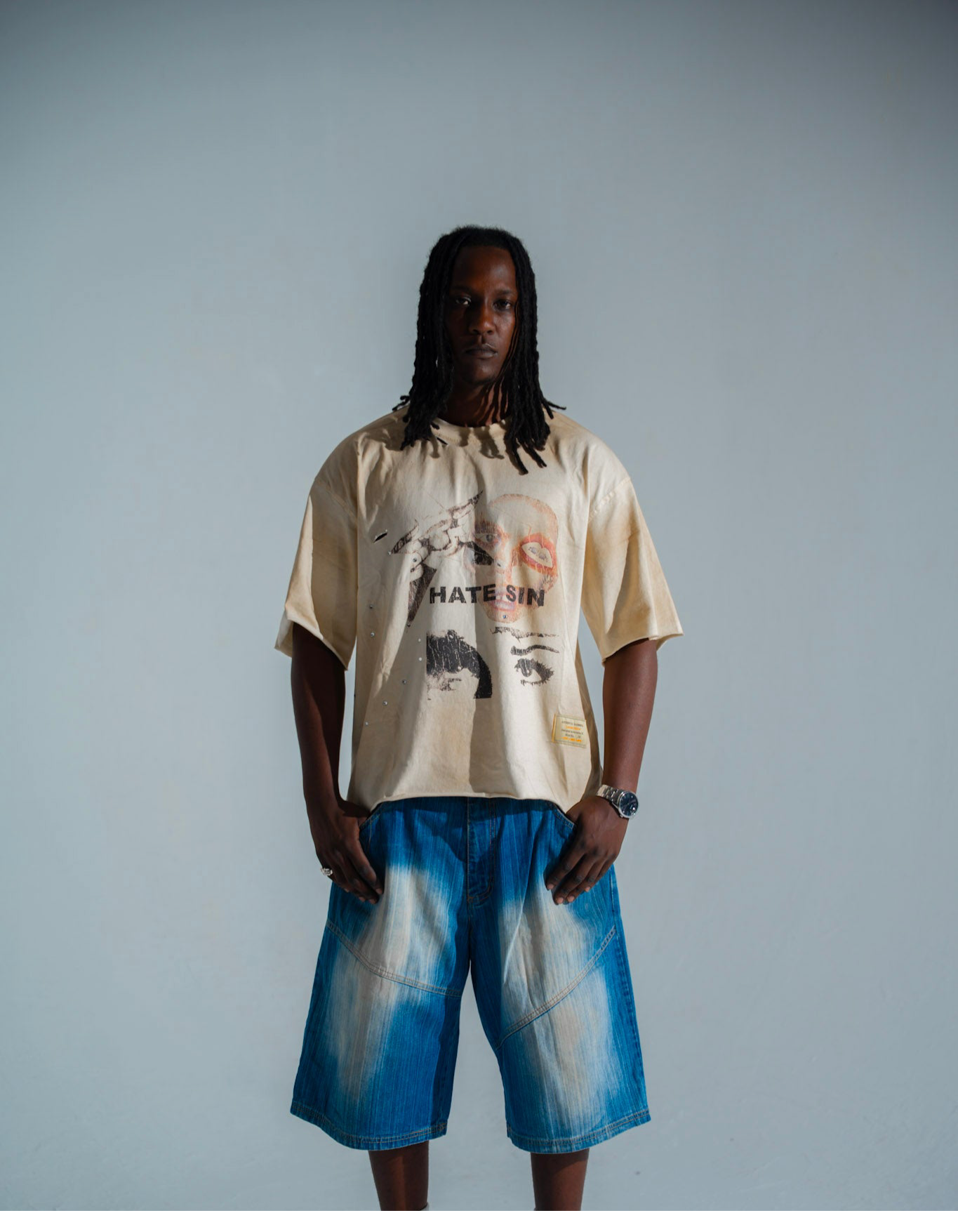 "HATE SIN" TEE
